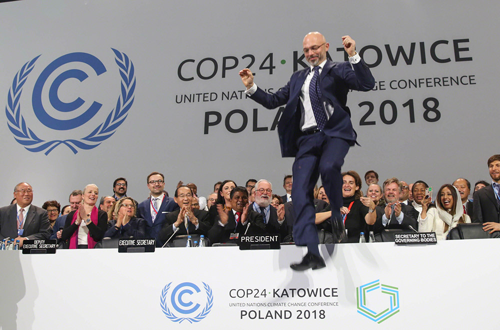 image Clôture de la Conférence de Katowice sur les changements climatiques / Vers l’opérationnalisation de l’Accord de Paris